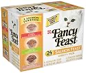 Fancy Feast Gourmet Cat Food Salmon Feast Variety Pack, 24-Count Cans