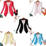 Womens Ladies Hollow Knitting Cardigan Sweater Floral Tops NEW