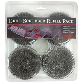Charcoal Companion Scrubber Refills, 4 pack by 