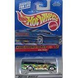 Hot Wheels 2000 036 kung fu series 4 of 4 green MINI TRUCK 1:64 Scale Die-cast Collectible...