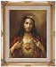 Sacred Heart of Jesus by Simeone Framed Art, 16" x 20" - MADE IN ITALY
