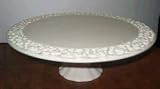 Product details for Cream Lace Cake Plate