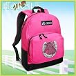 Horse Horseshoe Pink Backpack Horse design for Travel, Daypack CUTE School Bags Best Unique Cute Gifts for Girls, Students Ladies -
