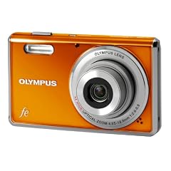 Olympus FE-4000 Digitalkamera (12 Megapixel, 4-fach opt. Zoom, 6,9 cm (2,7 Zoll) Display, Gesichtserkennung, i-Auto Mode, AF-Verfolgung) Tangerine Orange