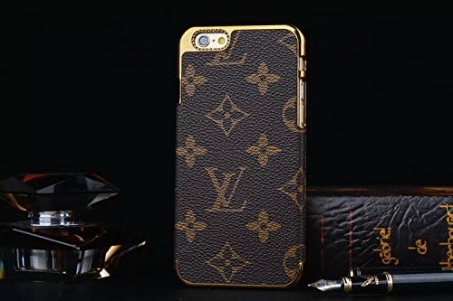 iPhone 6 Plus / iPhone 6S Plus 5.5 inch Case, Luxury Bling Hard PC Snap-On Case Cover with Golden Frame for Apple iPhone 6 Plus / iPhone 6S Plus 5.5 inch