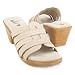 White Mountain Dorissa Bone White slides