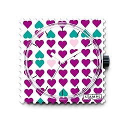 S.T.A.M.P.S. Uhr - Pink Heart