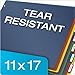 Cardinal 11x17 Inch Poly Dividers, 8-Tab, Multi-Color, (84251)