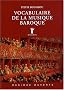 Vocabulaire de la musique baroque