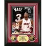 Highland Mint Miami Heat Dwyane Wade 24Kt Gold Coin Photo Mint