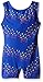 Danskin Big Girls' Gymnastics Unitard, Royal Star, Medium (8/10)