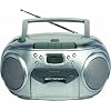 Emerson PD6548SL Portable Radio CD Player with Cassette Recorder