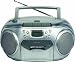 Emerson PD6548SL Portable Radio CD Player with Cassette Recorder