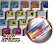 AVID XPRESS KEYBOARD STICKERS