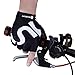 BOODUN Unisex Cycling Gloves, Black & White, Medium