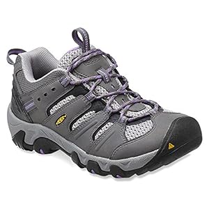KEEN Women's Koven Hiking Shoe,Gargoyle/Bougainvillea,10.5 M US