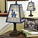 14 MLB Los Angeles Dodgers Baseball Stained Glass Table Lamp