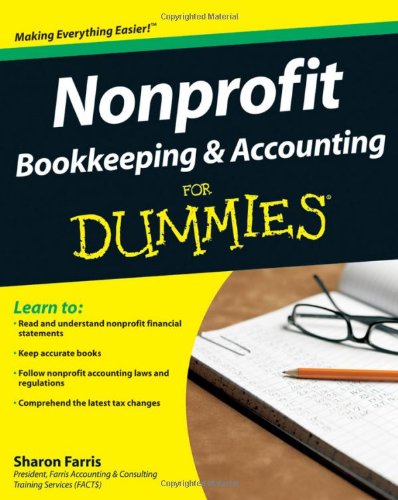 Nonprofit Bookkeeping and Accounting For Dummies