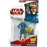 51ISwKTQRFL. SL160  Star Wars 2009 Clone Wars Animated Action Figure CW No. 42 Anakin Skywalker Cold Weather Gear