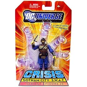 Mattel - P1978 - Gotham City SWAT Figure #26 - DC Universe Series 1 Infinite Heroes Crisis - 10cm