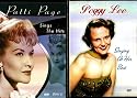 Peggy Lee Singing at Her Best & Patti Page Sings The Hits - 2 Pop & Jazz DVDs In Set