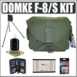 Domke F-8 Small Shoulder Bag Olive Plus Photography Accessory Outfit