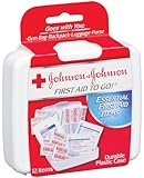 Johnson & Johnson Products Mini First Aid Kit (Pack of 12 Pieces)