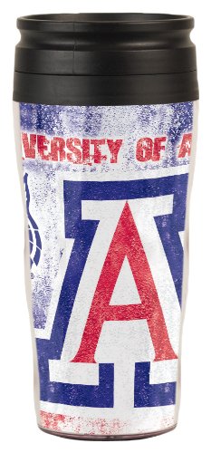 NCAA Arizona Wildcats 16-Ounce Travel Mug