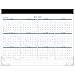AT-A-GLANCE Academic Year Desk Pad Calendar, Monthly, July 2016 - June 2017, 21-3/4