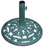 Heavy-Weight 18 Cast Iron Umbrella Stand - Victorian Design Bronze or PatinaChoose Vic. Base Color: Bronze