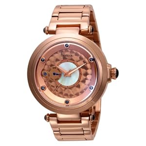 Freelook Women's HA1999RGM-1 10th Anniversary All Rose Gold Plated Stainless Steel Case/Bracelet Watch