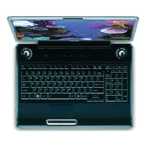 Toshiba Satellite P305-S8832 17-inch Laptop (2.0GHz Intel Core 2 Duo T5750 Processor, 3 GB RAM, 250 GB Hard Drive, DVD Drive, Vista Premium) Black image