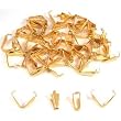 48 Bails Gold Plated Connectors Jewelry Necklace Parts