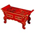 Chinese Dragon Sofa Table with Drawers