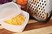 Ideas In Motion Kitchen Grater Multi Shredder with Bonus Storage Container, Stainless Steel/Black
