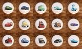 LOT (15) DISNEY PIXAR CARS SET DRAWER PULLS KNOBS