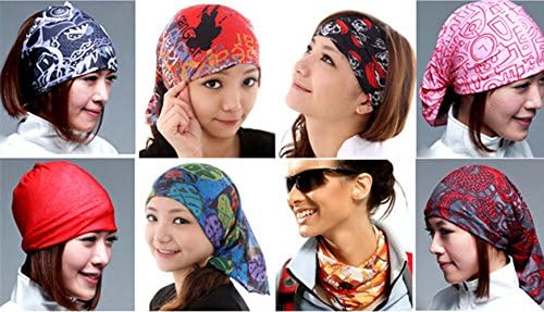TLT Versatile Headwear Multifunctional Headband for Athlete,Outdoor Sports,Runner, Biker,Cowboy,Motorcyclist ETC YD015F