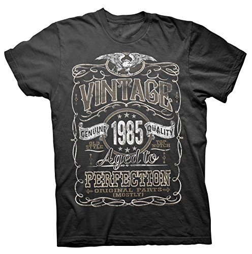 Vintage Aged To Perfection 1985 - Distressed Print - 31st Birthday Gift T-shirt