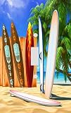 Surfboards on the Beach Decorative Switchplate Cover