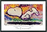 Poster framed: Peanuts - Snoopy By Tom Everhart (36 x 24 inches)