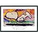 Peanuts Poster and Frame (Plastic) - Snoopy By Tom Everhart (36 x 24 inches)