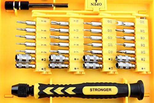 LB1 High Performance New Mini Universal Tools Kit for Diamond Multimedia Mako Mobile Internet Organizer Multipurpose 38-Piece Precision Screwdrivers Repair Tool Set