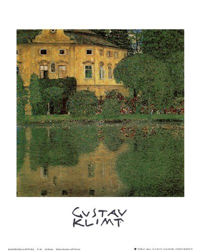 Schloss Kammer II Art Poster PRINT Gustav Klimt 10x12
