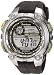 Armitron Men's 40/8255GRY Chronograph Black Resin Yellow Accented Oversized Digital Watch