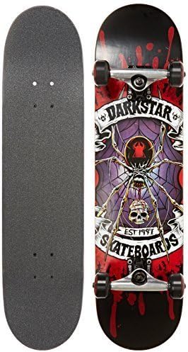 Darkstar Window Complete Deck, FUL7.75, Red/Purple by Dwindle Distribution