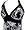 Black White Mod Floral Halter Top JR Plus Size