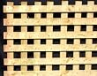 Square Privacy Heavy Duty Treated Yellow Pine Wood Lattice in a 5/pack with Freight included [CAPITOL CITY LUMBER]