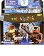MARVEL MINIMATES SPIDER-MAN 3 VARIENT PETER PARKER AND TRANSFORMATION EDDIE BROCK INTO VENOM ACTION FIGURE SET OF 2
