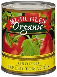 Muir Glen Organic Ground Peeled Tomatoes, 28-Ounce Cans (Pack of 12)