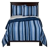 Room Essentials® Comforter - Blue Stripe